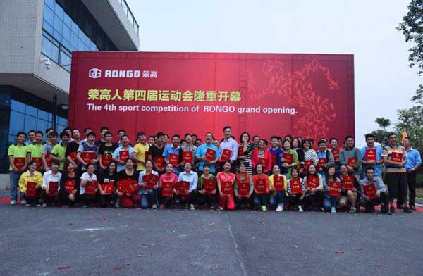 获奖运动员合影