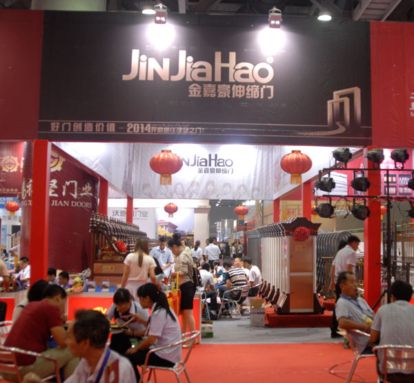 客户感受到了金嘉豪门业的卓越实力