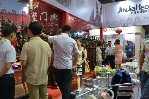 客户感受到了金嘉豪门业的卓越实力